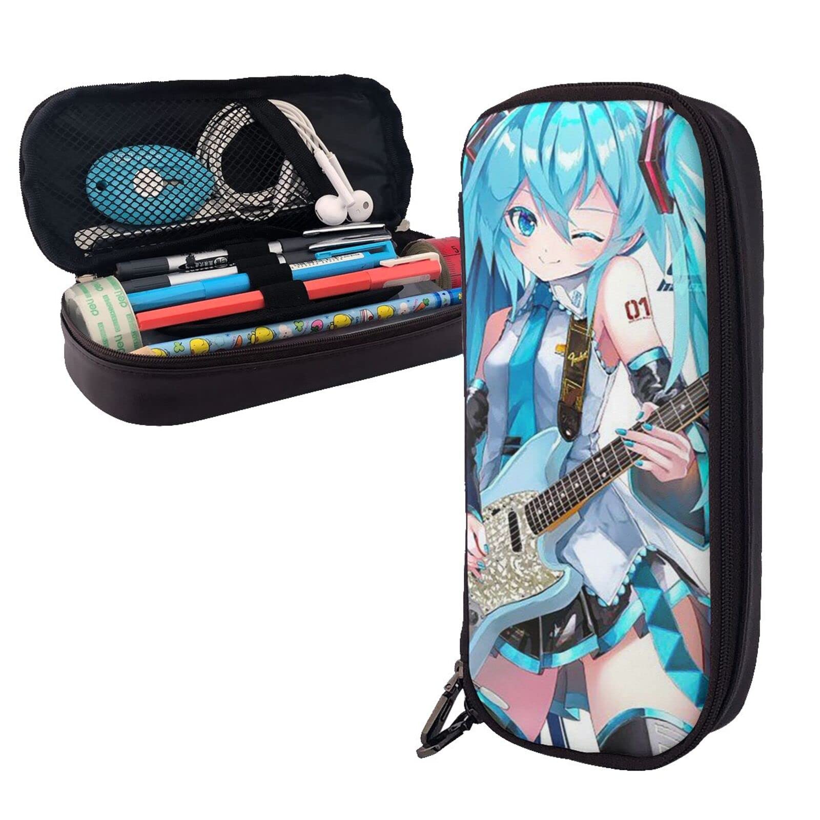 Amazon | 初音ミク ペンケース 大容量 おしゃれ 筆箱 多機能 男の子